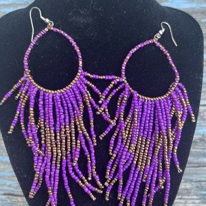 Tribal Dangle Fringe Tassel Beads